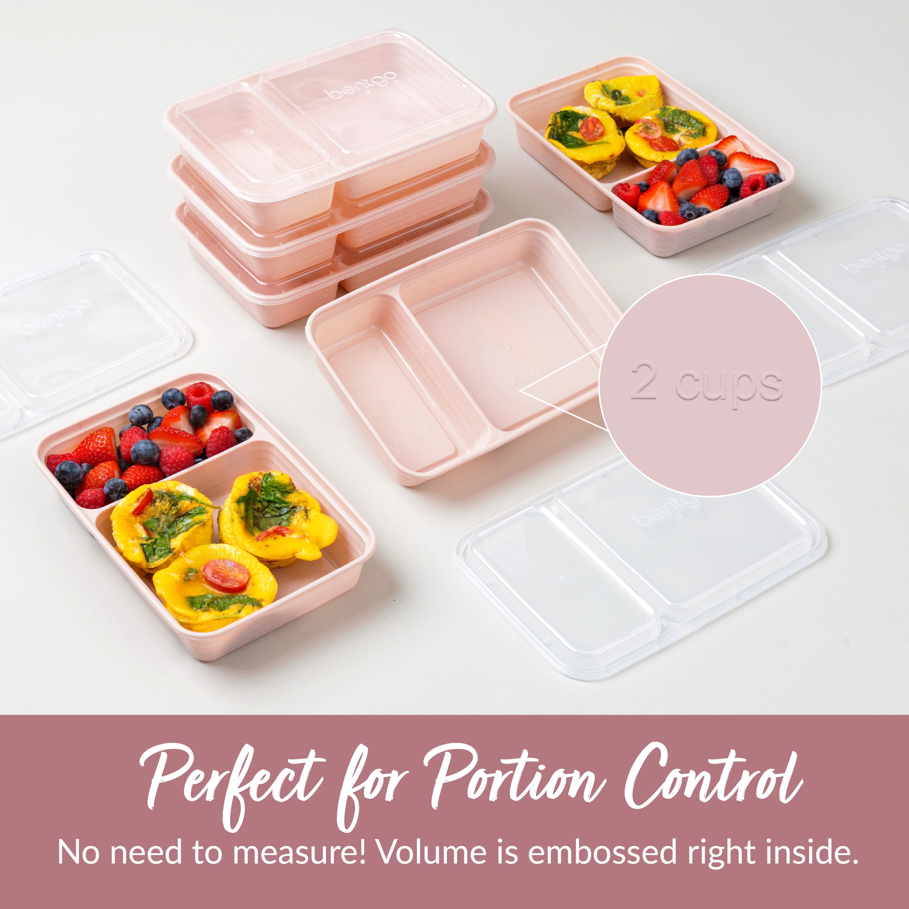 bentgo-prep-2-compartment-meal-prep-container-20-teilig-10x-3-cup-dosen image 7