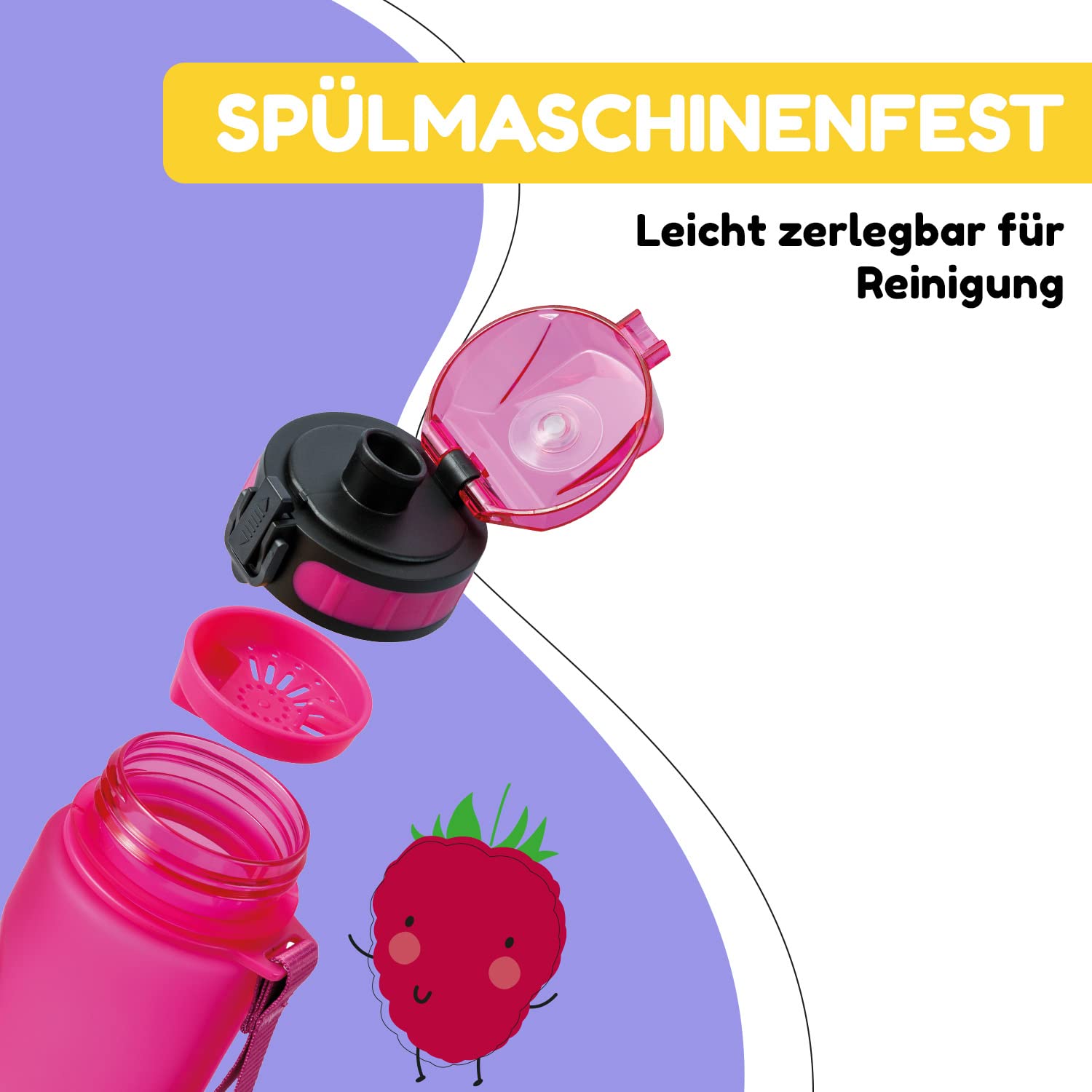 schmatzfatz-kinder-trinkflasche-500-ml-mit-fruchteinsatz-transparent image 4