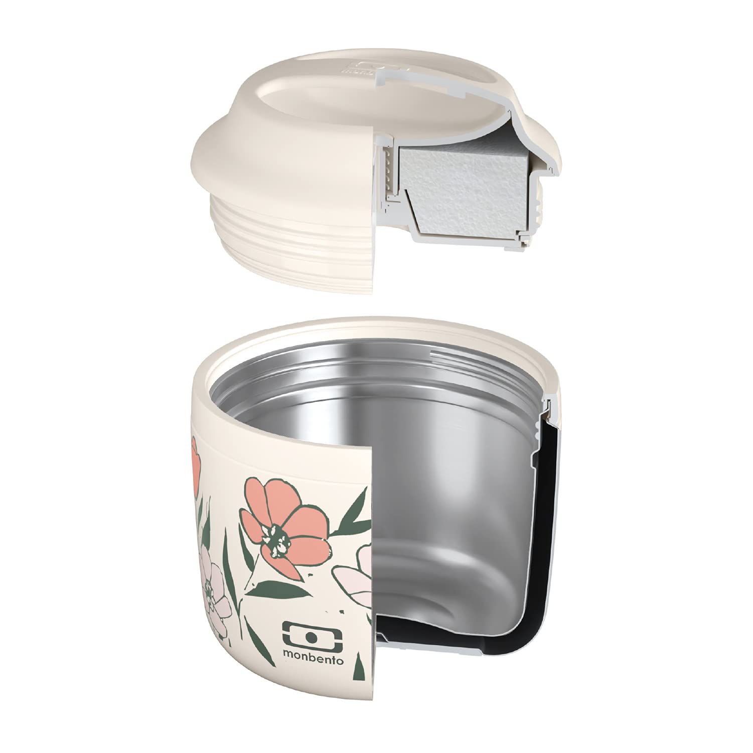 monbento-mb-element-bloom-thermobeh-lter-auslaufsicher-rosa-blume-muster image 2