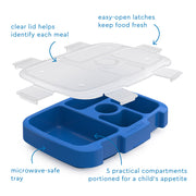 bentgo-kids-tray-einsatz-mit-transparenter-abdeckung-5-f-cher-tablett image 3