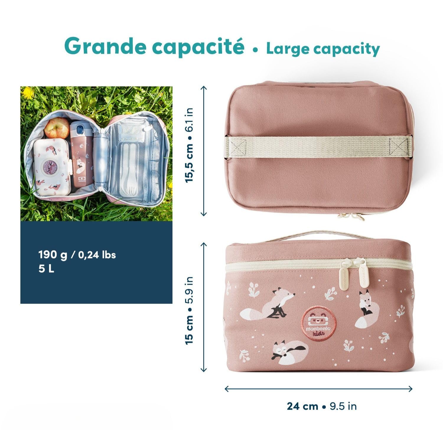 monbento-mb-frosty-zimt-fox-k-hltasche-kinder-5-l-fuchs-motiv image 2