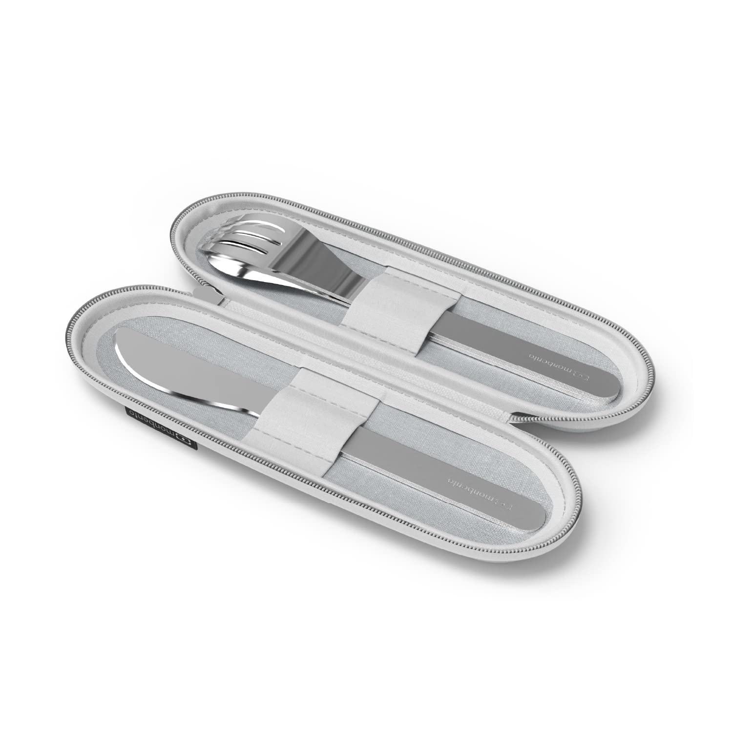 monbento-mb-slim-nest-trio-besteck-to-go-hellgrau image 1