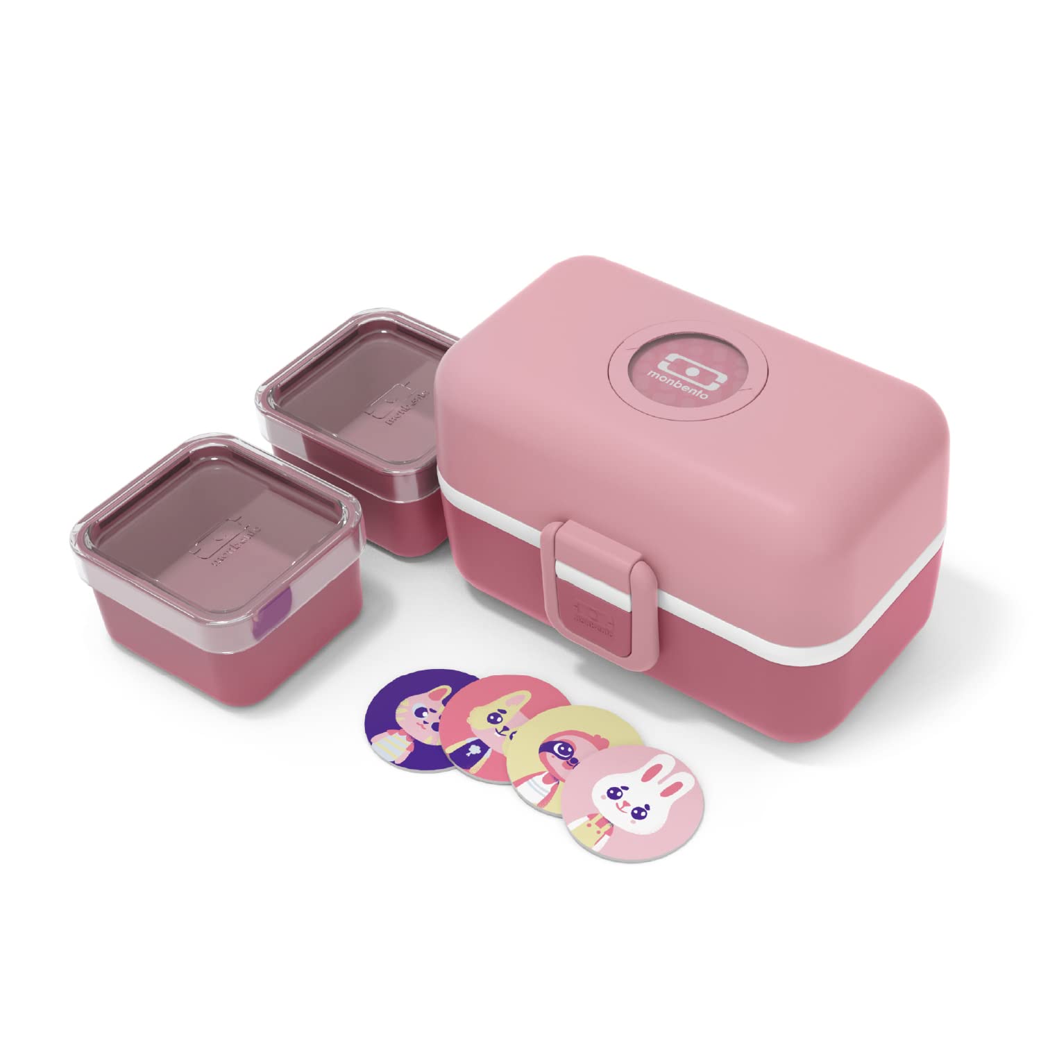 monbento-mb-tresor-infinity-brotdose-kinder-3-f-cher-bpa-frei-rosa image 2