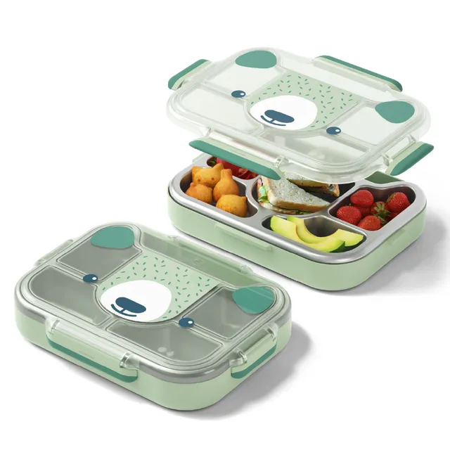 monbento-mb-wonder-gr-n-bear-kinder-lunchbox-mit-f-chern-950-ml image 1