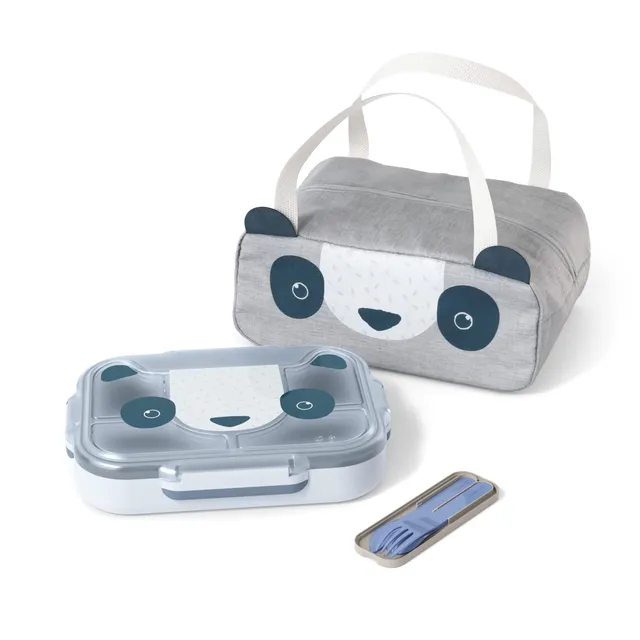 monbento-mb-wonder-kinder-lunch-set-blau-panda-950-ml-mit-tasche-und-besteck image 1