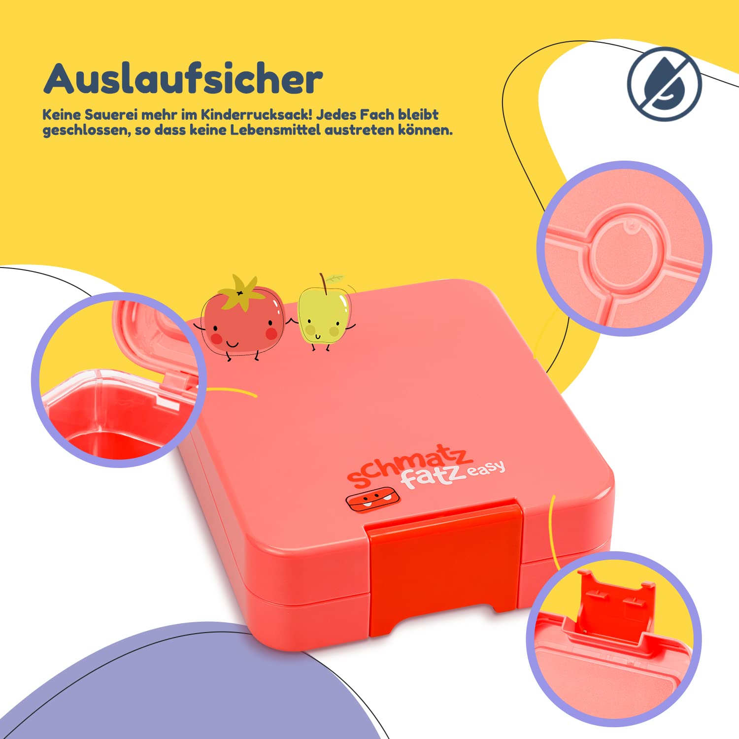 schmatzfatz-easy-brotdose-kinder-mit-f-chern-bento-lunchbox-coral image 3