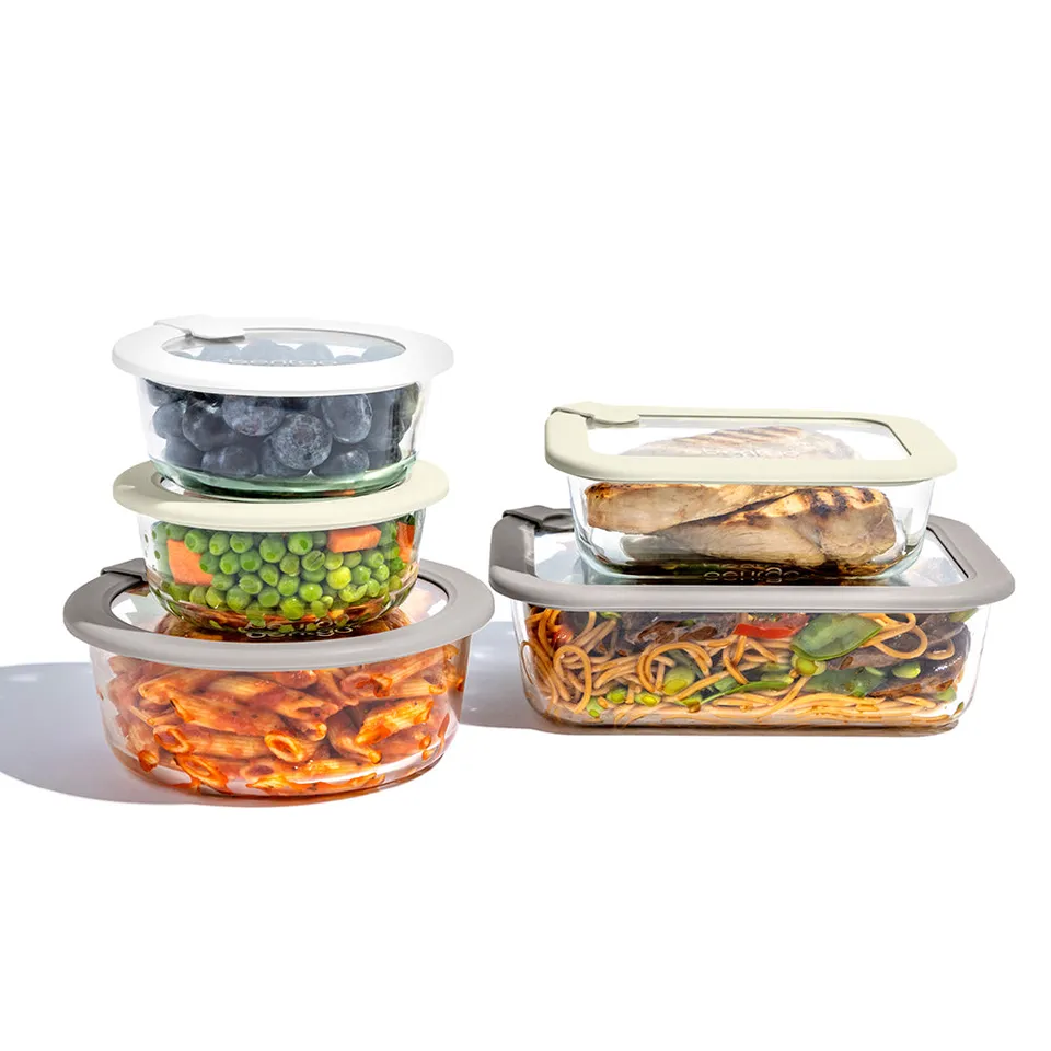 bentgo-signature-glas-food-storage-set-10-teilig-vorratsdosen-aus-borosilikatgla image 1