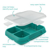 bentgo-pop-tray-mit-transparentem-deckel-3-f-cher-einsatz image 2