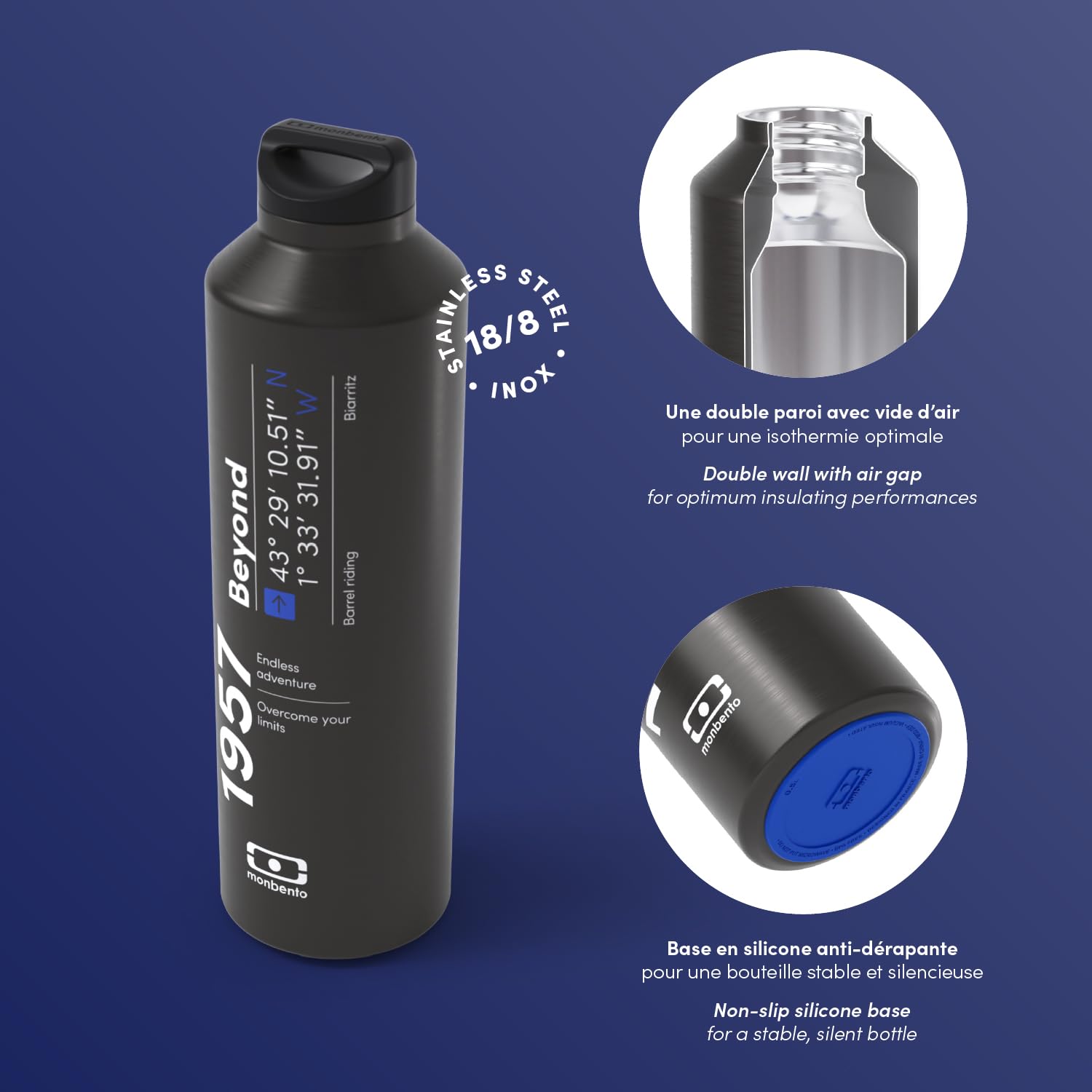 monbento-mb-steel-beyond-thermosflasche-edelstahl-500-ml-mit-tee-einsatz-schwarz image 3