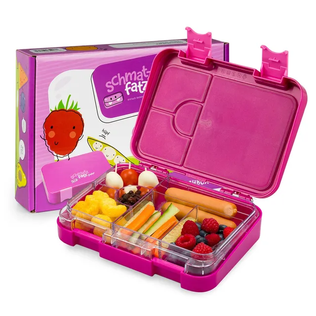 schmatzfatz-junior-lunchbox-bento-box-mit-4-6-f-chern-f-r-kinder image 1