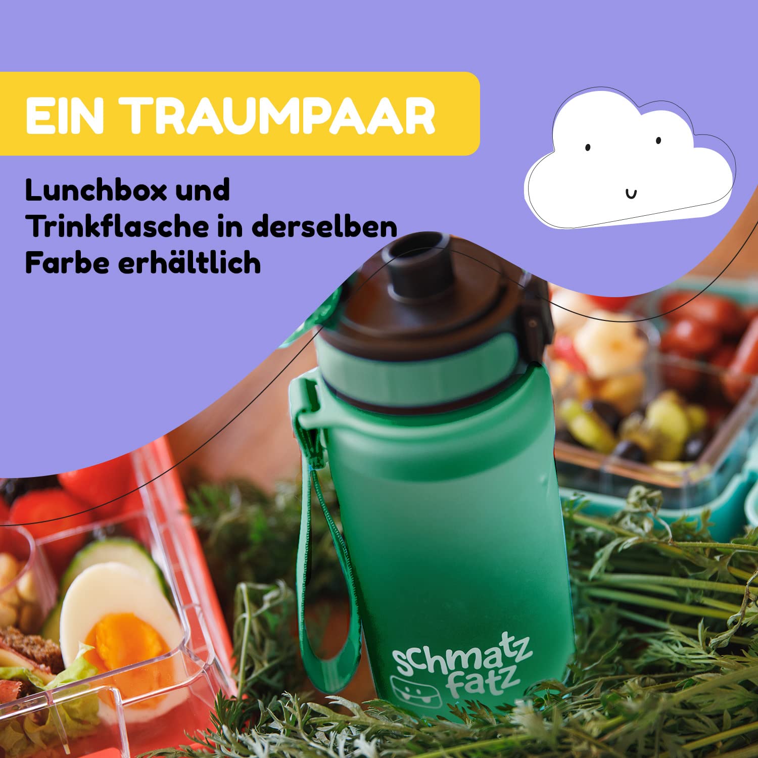 schmatzfatz-trinkflasche-350-ml-mit-fruchteinsatz-gr-n-bpa-frei image 6