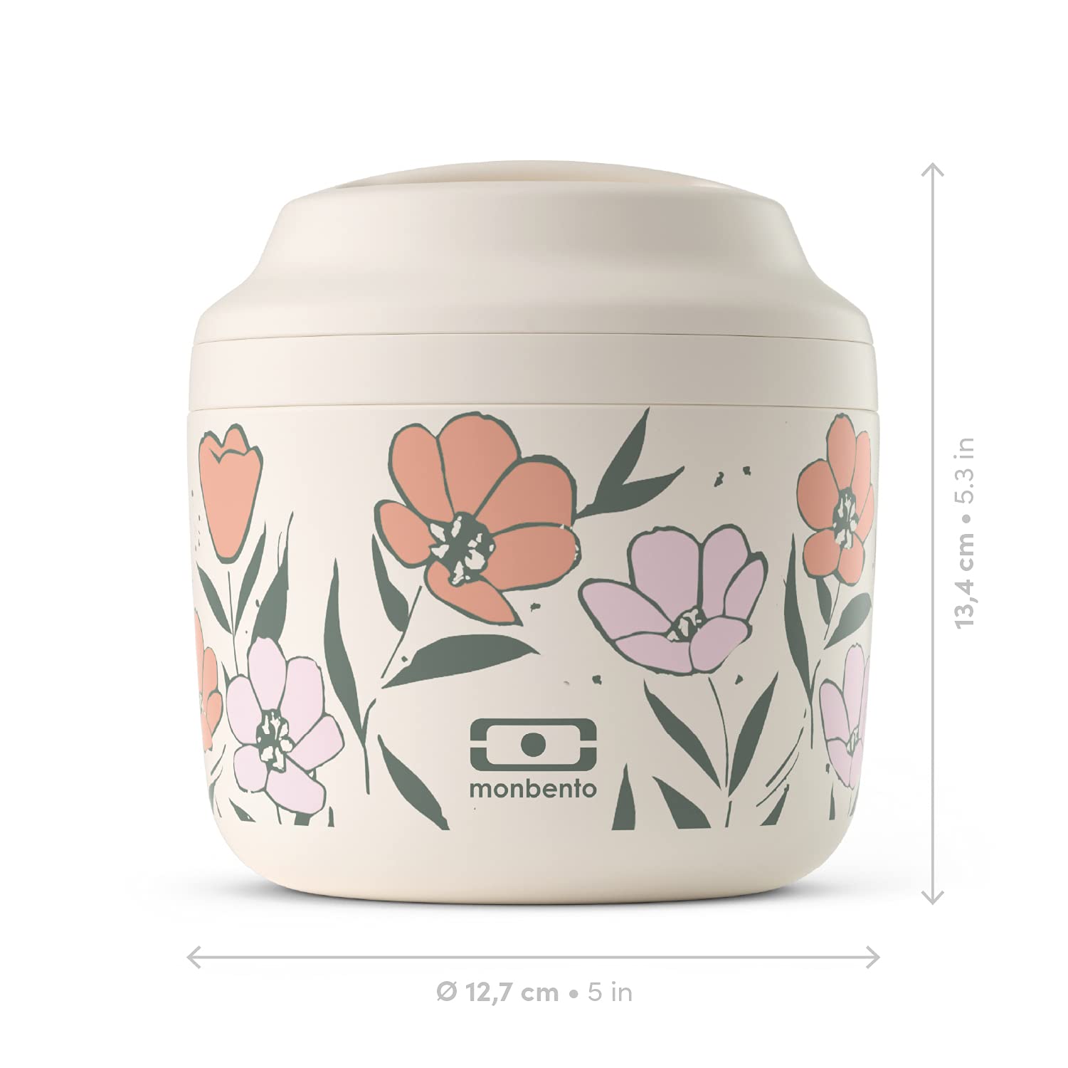 monbento-mb-element-bloom-thermobeh-lter-auslaufsicher-rosa-blume-muster image 3