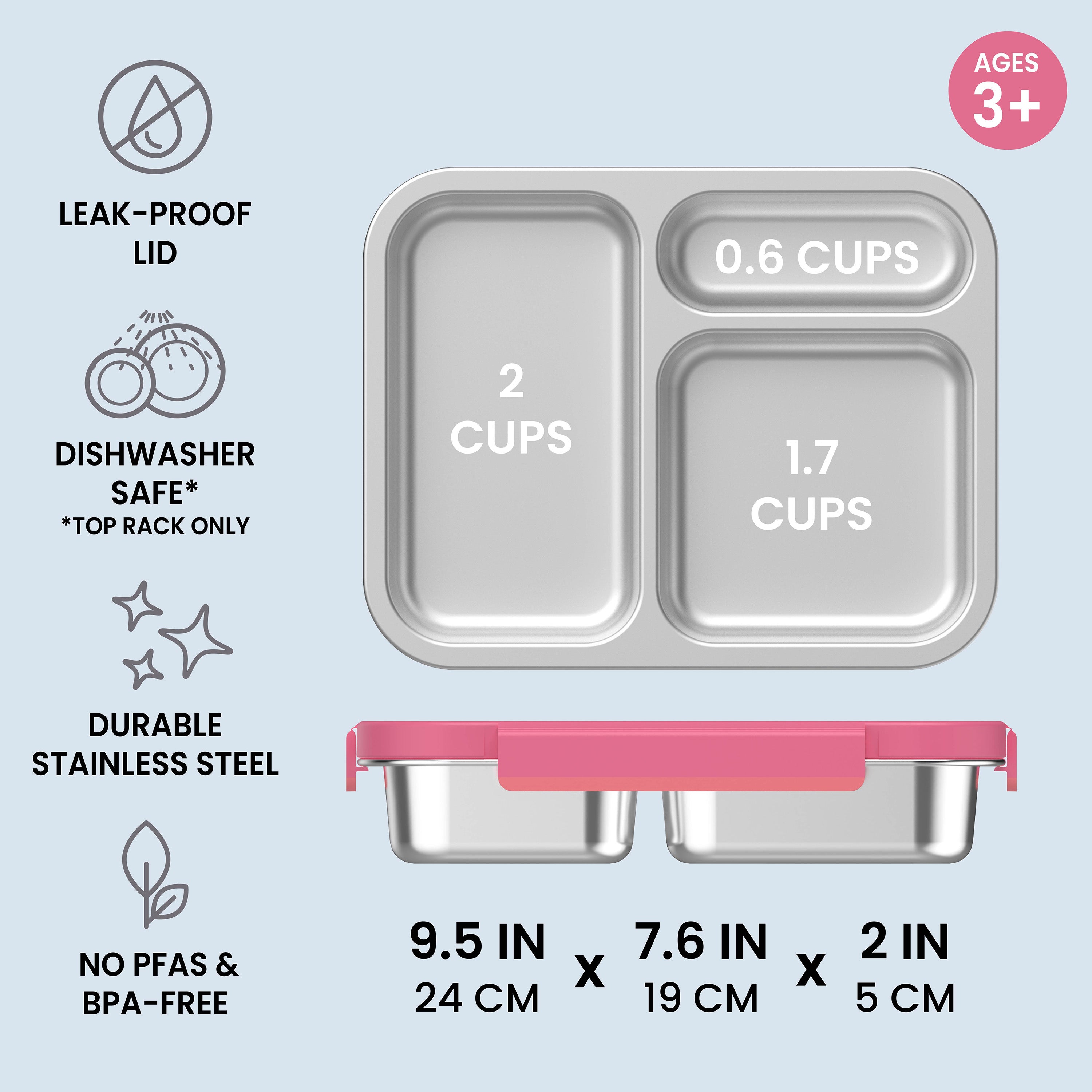 bentgo-stainless-steel-lunchbox-4-3-cups-edelstahl image 4