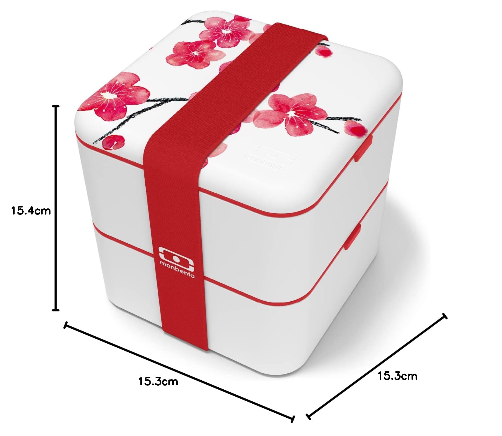 monbento-mb-square-blossom-gro-e-bento-box-1-7-l-2x850-ml-mit-f-chern-rot-wei-ja image 6