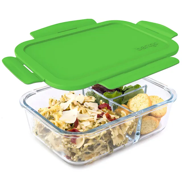 bentgo-glass-lunch-container-glas-bento-box-mit-3-f-chern-luftdicht image 1