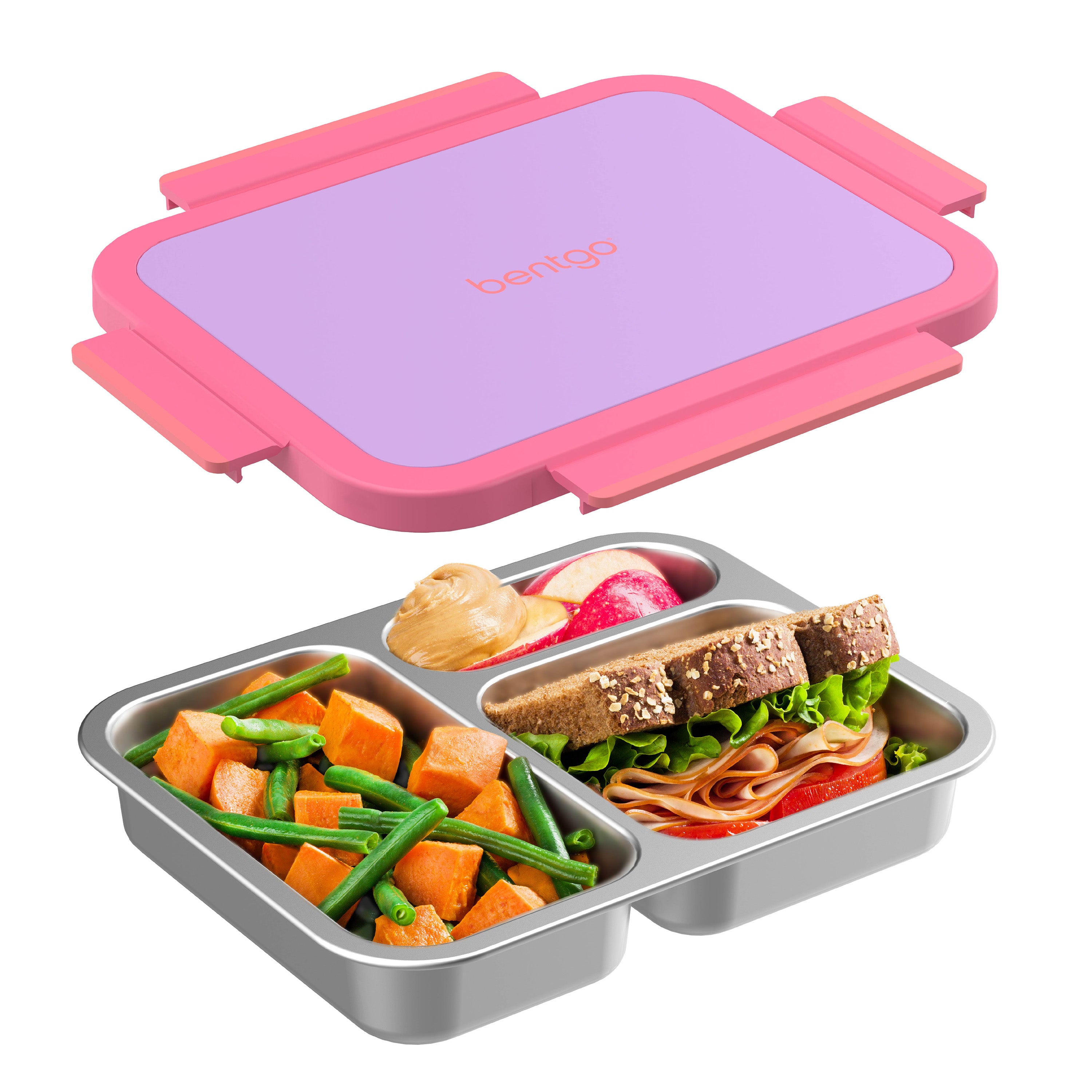 bentgo-stainless-steel-lunchbox-4-3-cups-edelstahl image 1