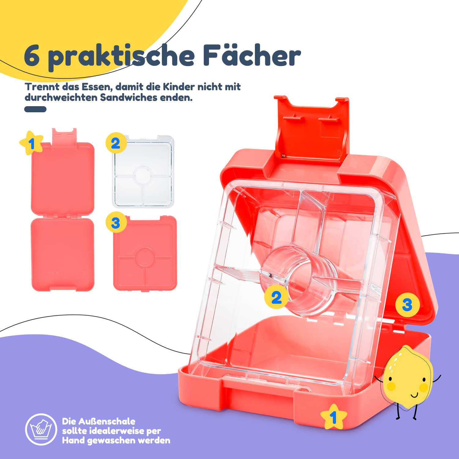 schmatzfatz-easy-brotdose-kinder-mit-f-chern-bento-lunchbox-coral image 4