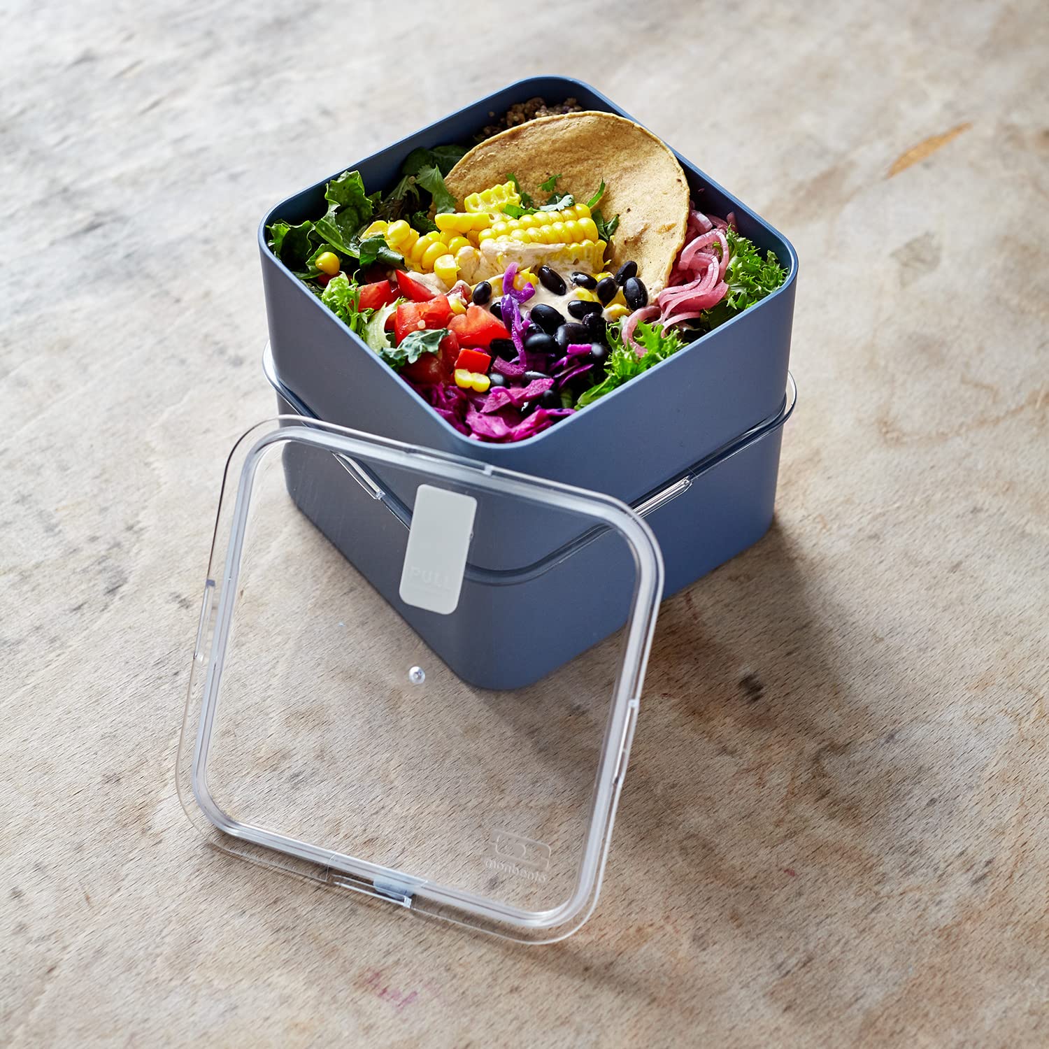 monbento-meal-prep-set-3x-bento-box-850-ml-stapelbar-mit-luftdichtem-transparent image 8