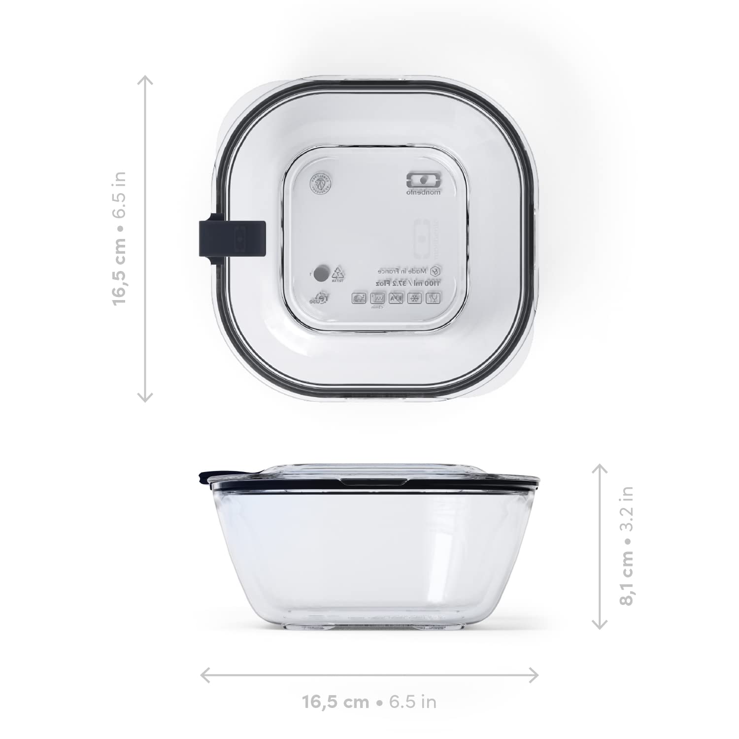 monbento-mb-gourmet-crystal-gro-e-kapazit-t-lunchbox-klar-stapelbar image 2