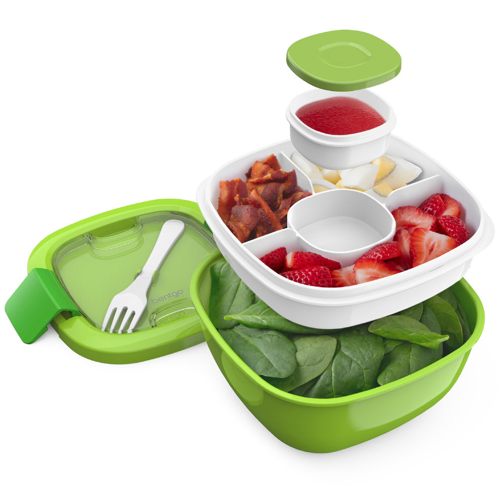 bentgo-salad-container-2er-pack-salatbox-mit-topping-einsatz-dressingbeh-lter image 1