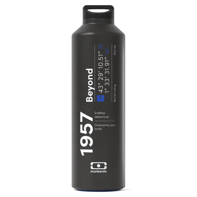 monbento-mb-steel-beyond-thermosflasche-edelstahl-500-ml-mit-tee-einsatz-schwarz image 1