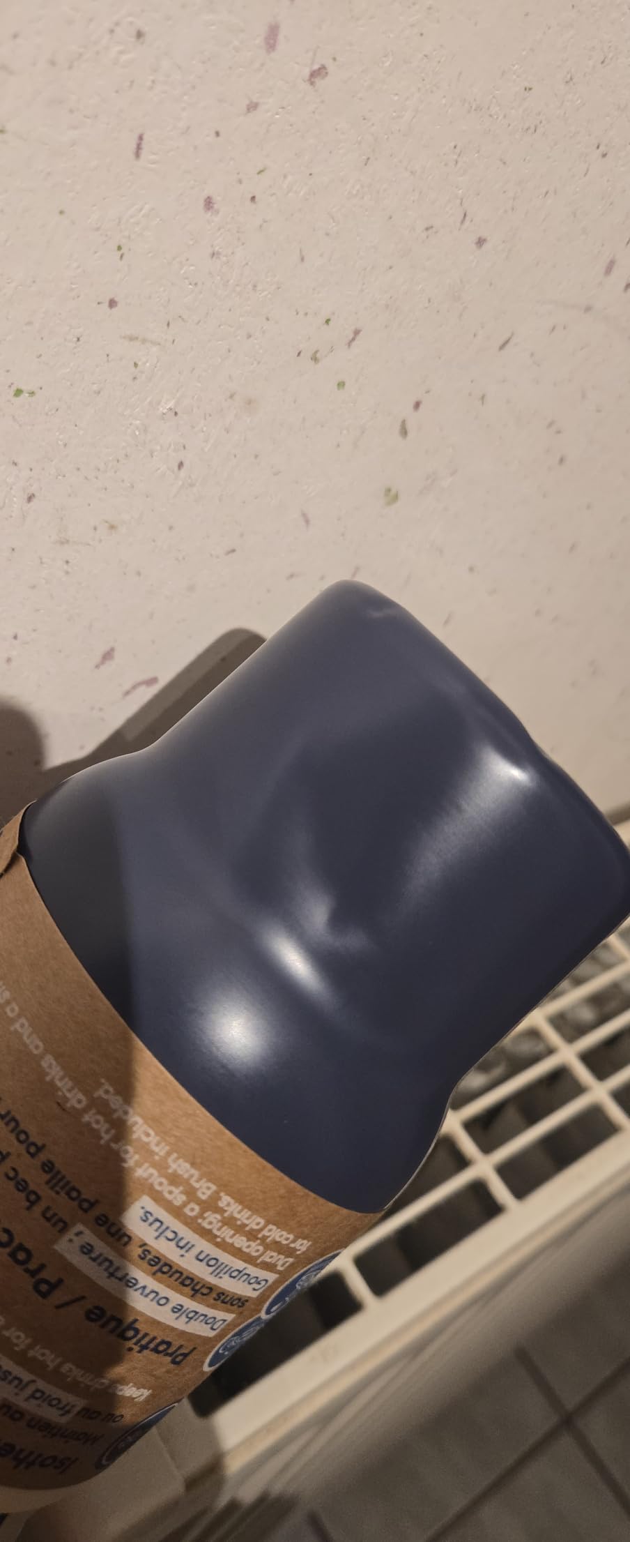 Groß, aber Strohhalm gewöhnungsbedürftig