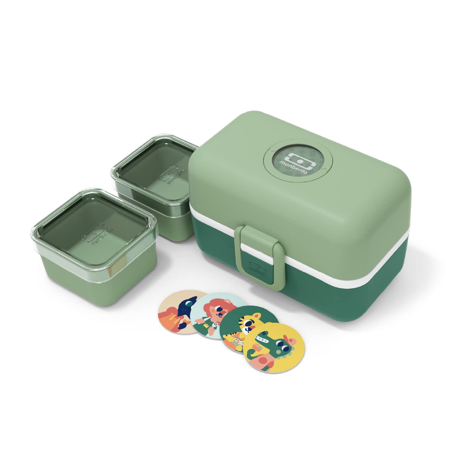 monbento-mb-tresor-brotdose-kinder-3-f-cher-bpa-frei-green-forest image 2