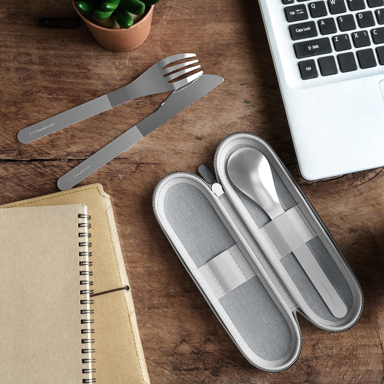 monbento-mb-slim-nest-trio-besteck-to-go-hellgrau image 4