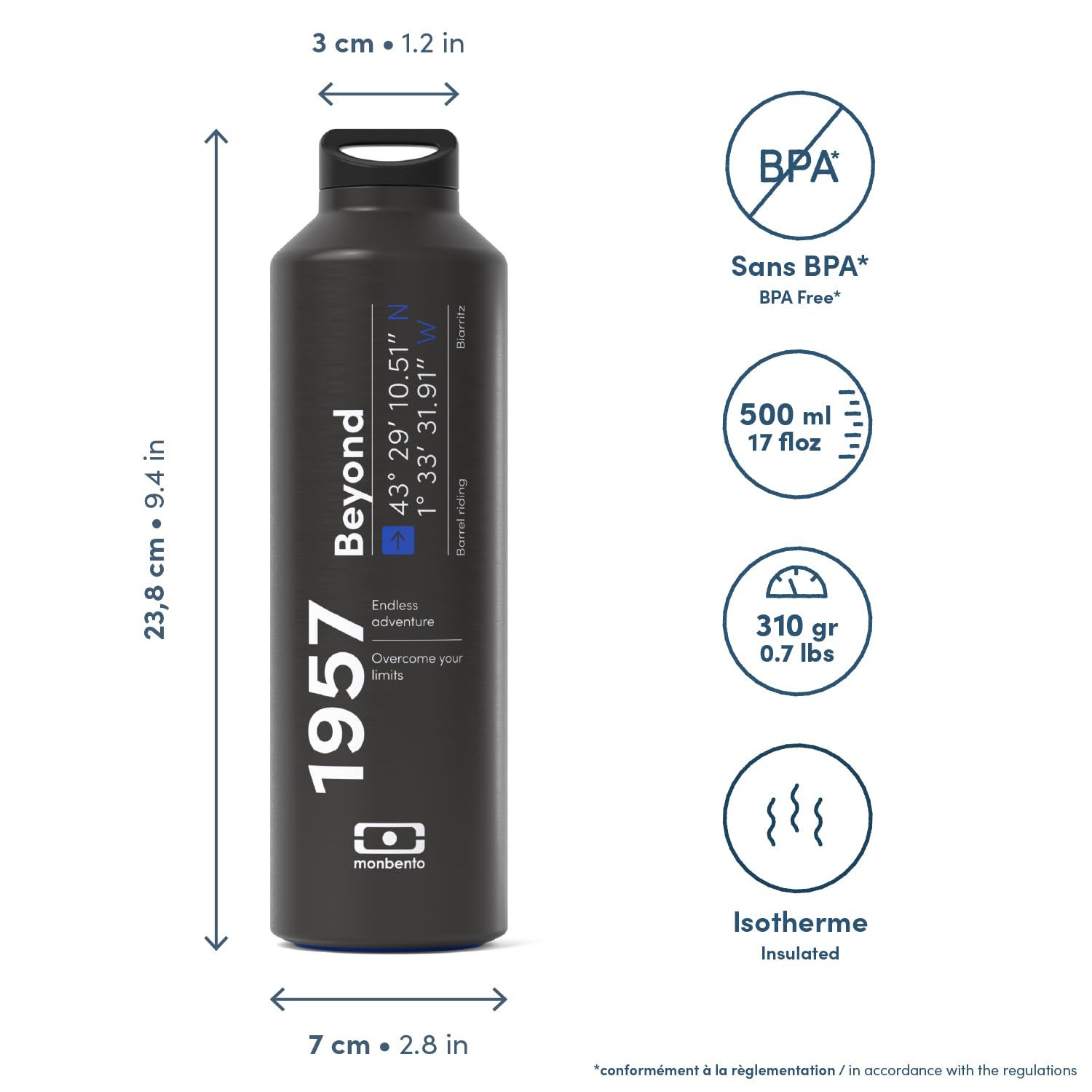monbento-mb-steel-beyond-thermosflasche-edelstahl-500-ml-mit-tee-einsatz-schwarz image 5