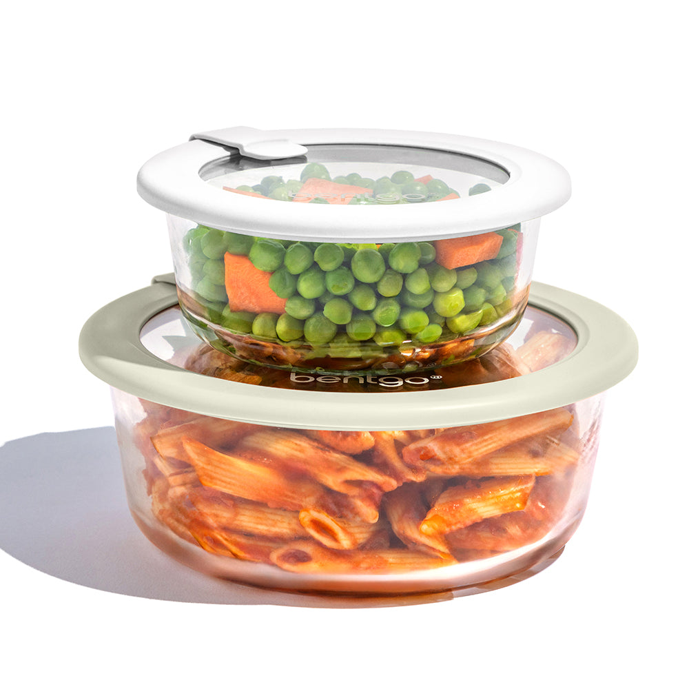 bentgo-signature-glass-food-storage-set-4-teilig-glasdosen-mit-glasdeckel image 1