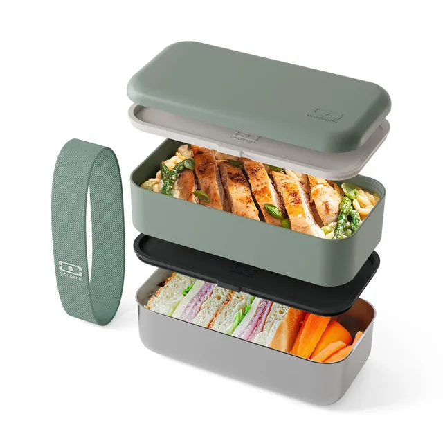 monbento-sense-original-gr-n-natural-bento-edelstahl-1-2-l-2-etagen image 1
