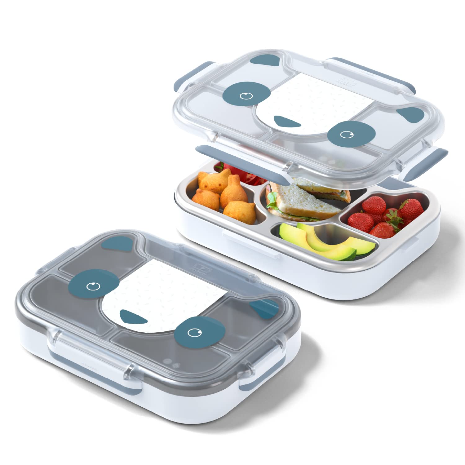 monbento-mb-wonder-panda-blau-kinder-lunchbox-950-ml-mit-5-f-chern-und-edelstahl image 1