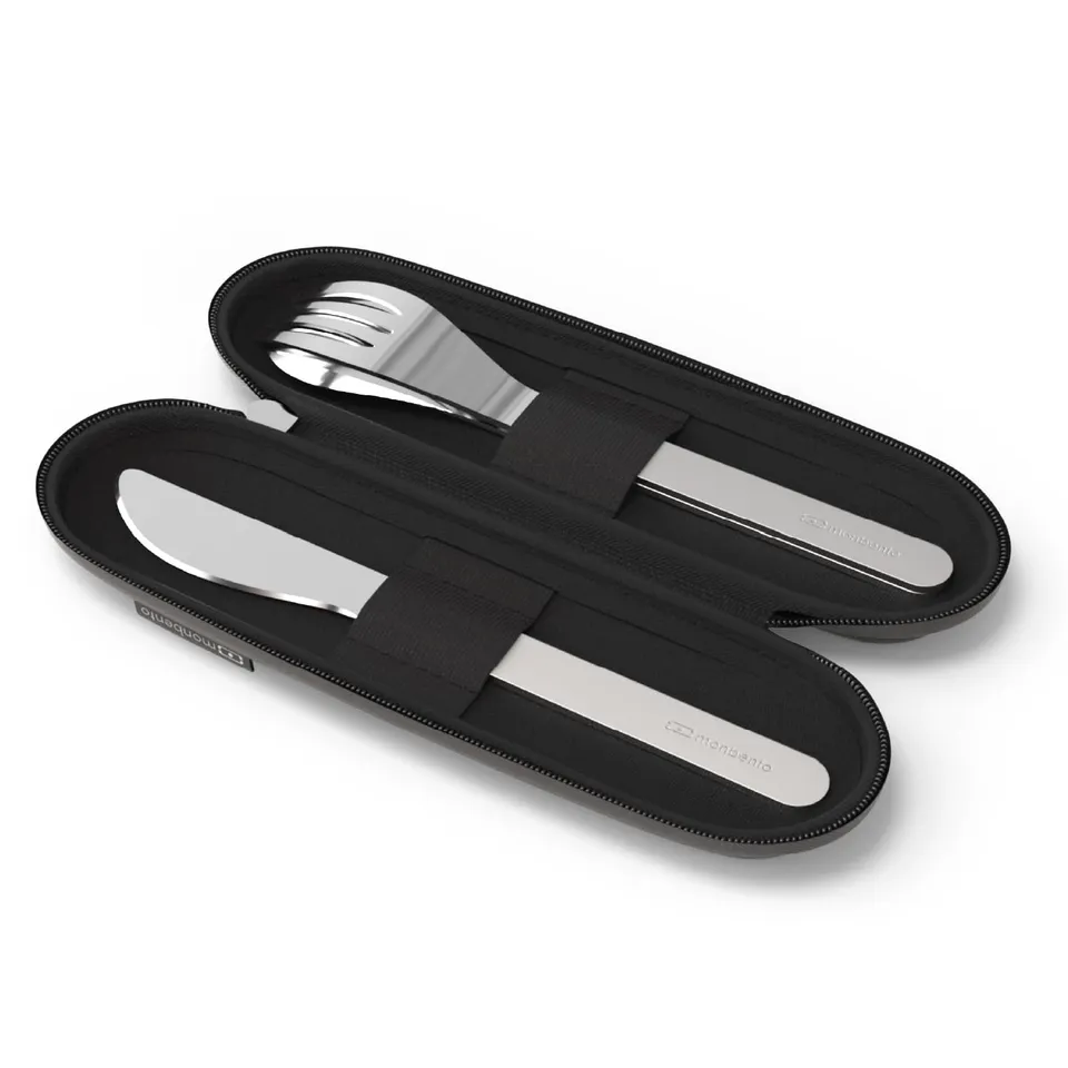 monbento-mb-slim-nest-trio-reisebesteck-schwarz-mit-etui image 1