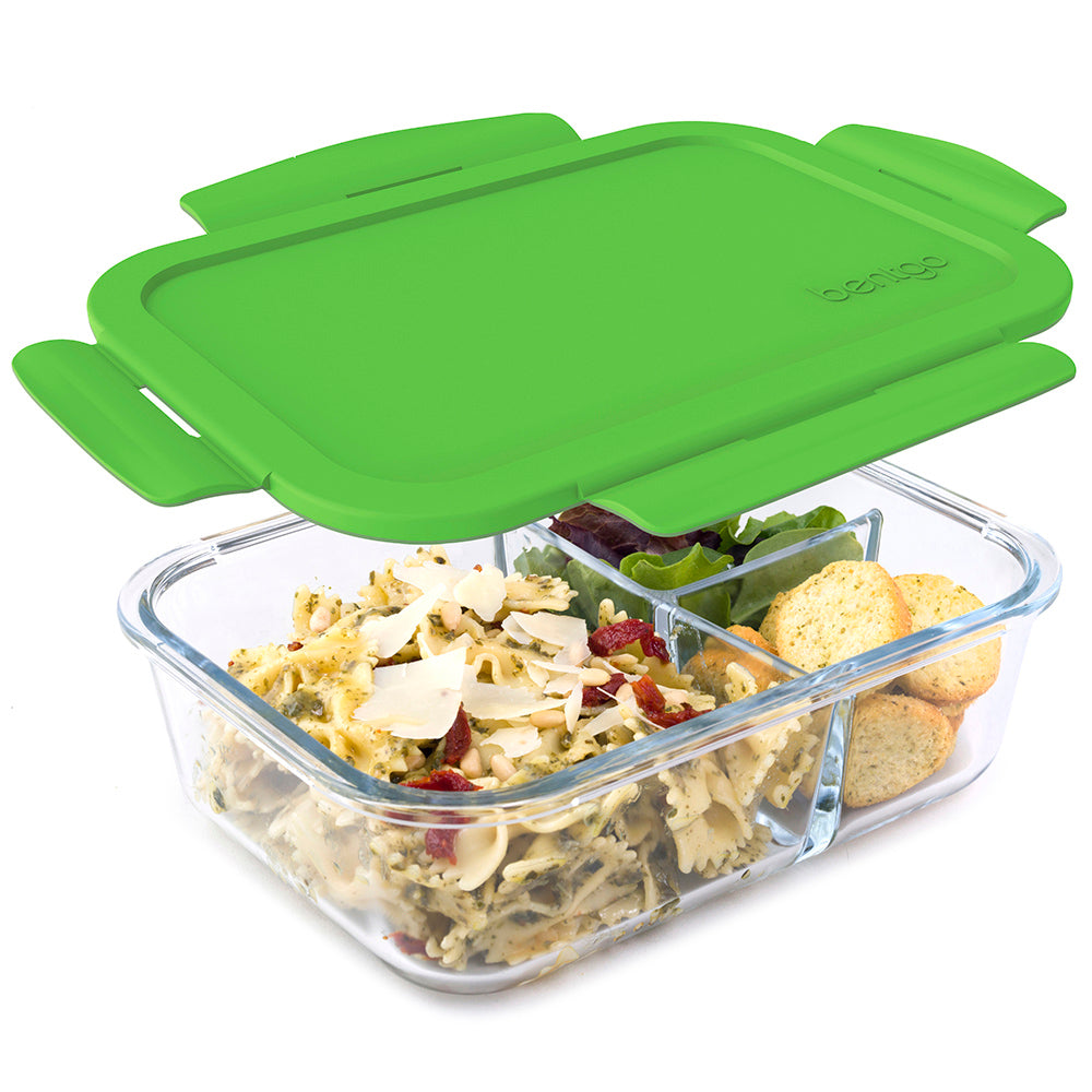 bentgo-glass-lunch-container-glas-bento-box-mit-3-f-chern-luftdicht image 1