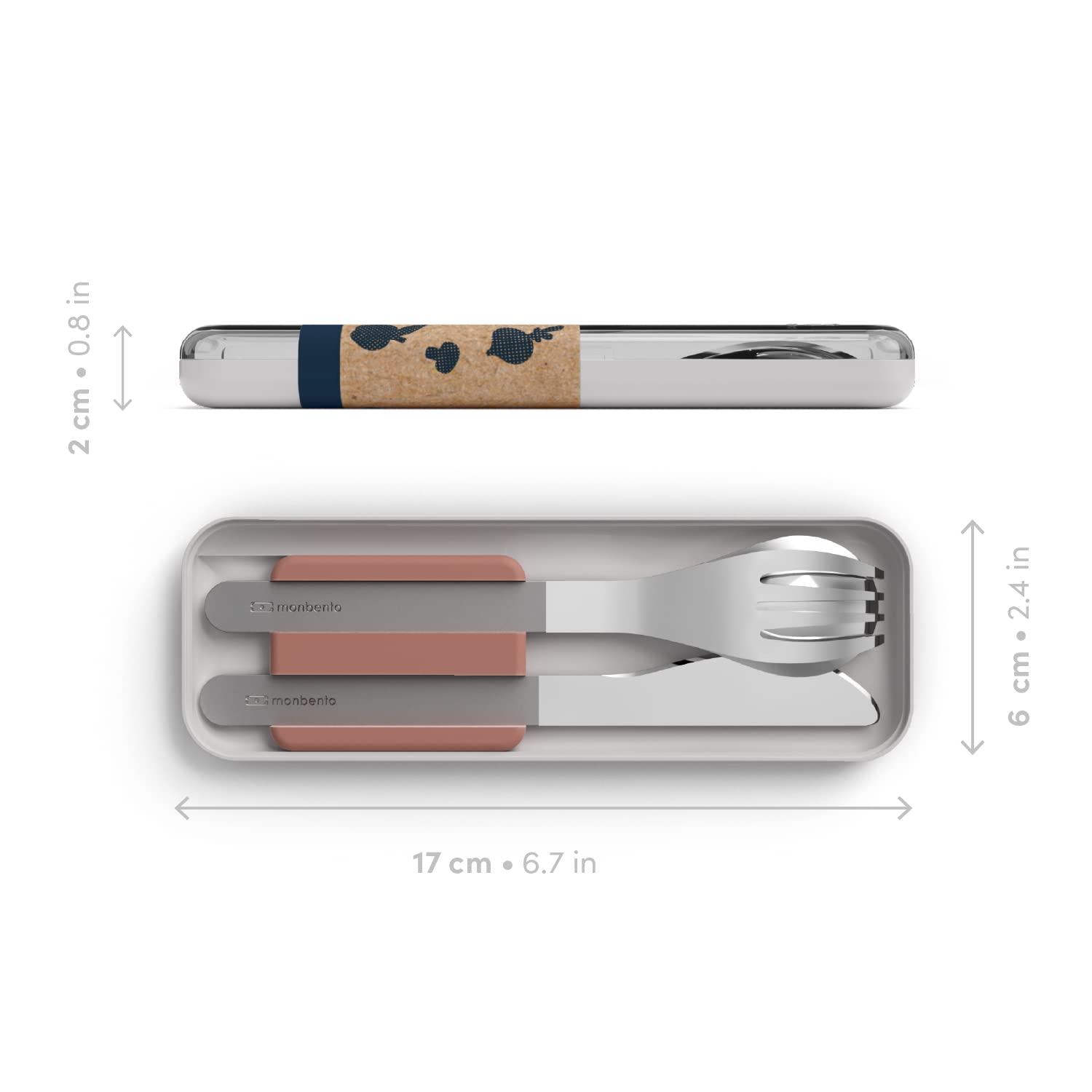 monbento-mb-slim-box-besteck-to-go-trio-rosa-moka image 3