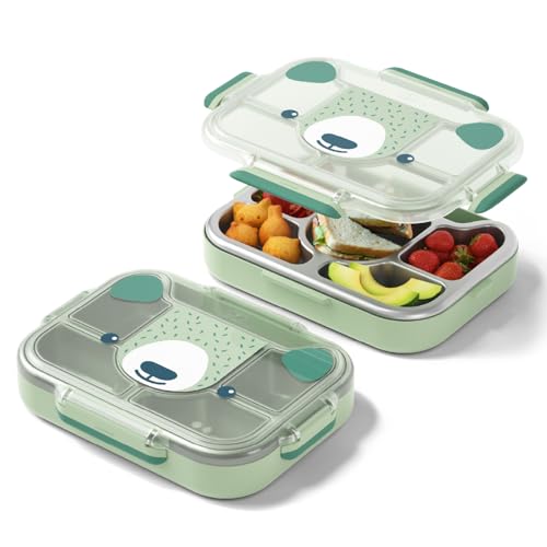 monbento-mb-wonder-gr-n-bear-kinder-lunchbox-mit-f-chern-950-ml image 6